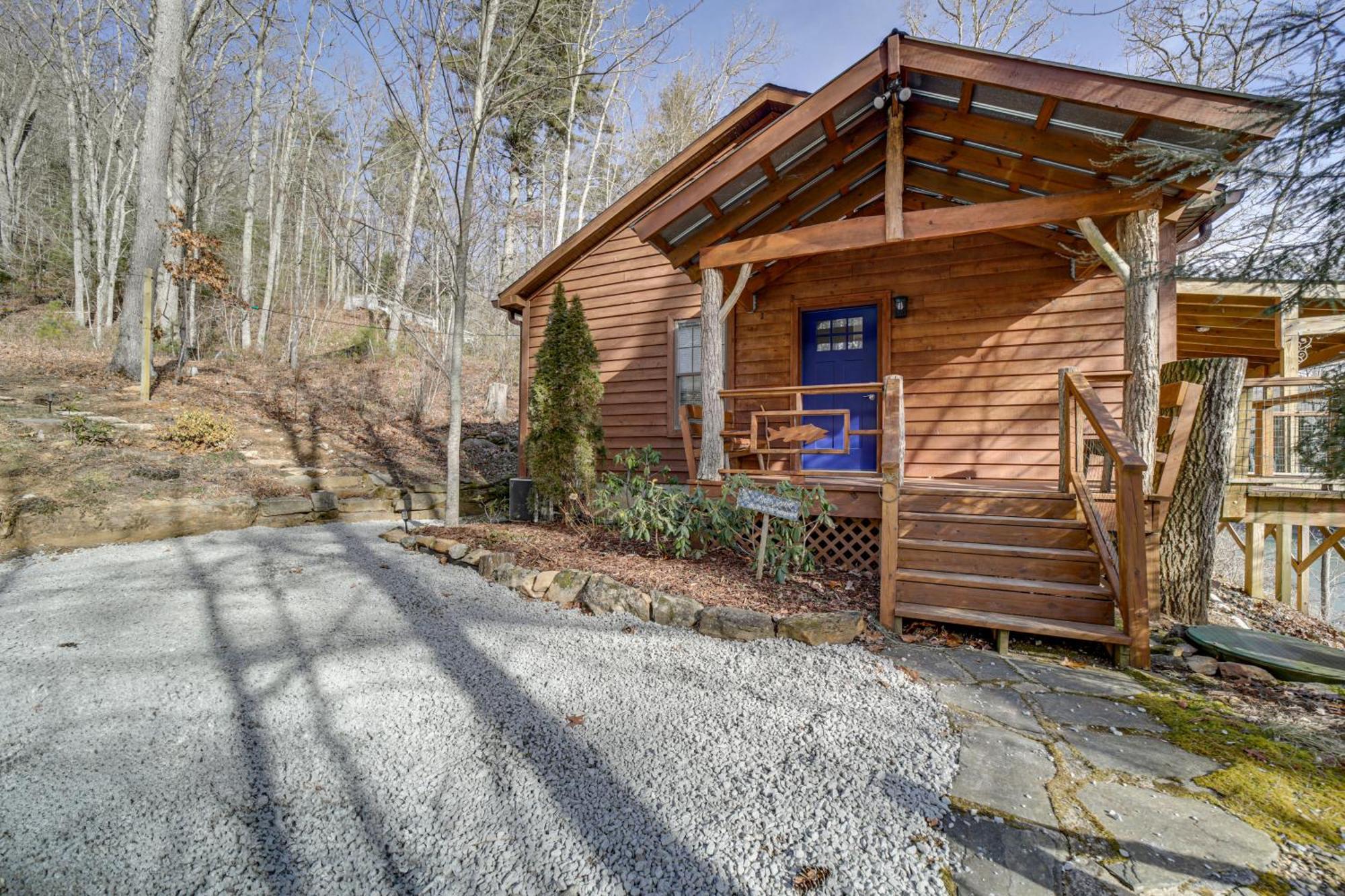 Lakeside Cashiers Cabin With Private Boat Dock! Cullowhee Ngoại thất bức ảnh